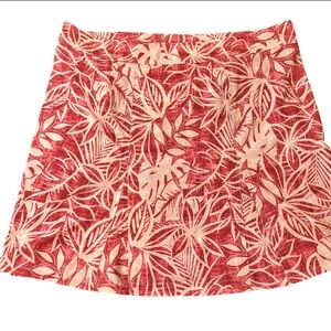 Ripskirt Floral Red Skirt XL